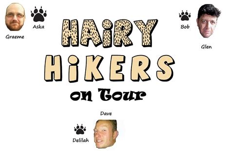 hairy hikers is fundraising for cancer research uk