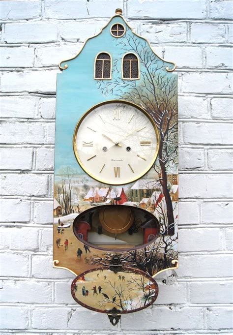 Check spelling or type a new query. Large pendulum chime wall clock Unusual vintage russian ...