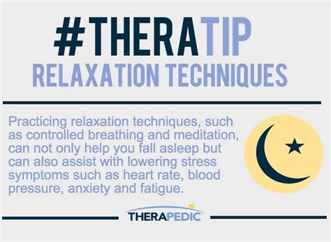Therapedic Blog Theratips Relaxation Therapedic