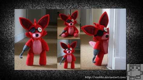 Five Nights At Freddys Foxy Plush By Roobbo On Deviantart