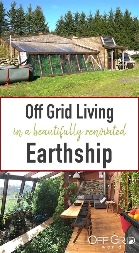 Living Off Grid In An Incredible Renovated Earthship Earthship Home