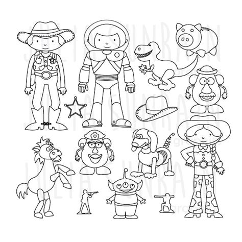 Toy Story Logo Clipart Black And White