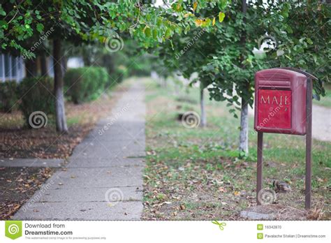 Rural Mail Post Box Stock Photo Image Of Peaceful Postbox 16342870