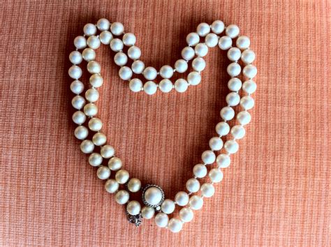 pearl love pearl love beaded necklace pearls