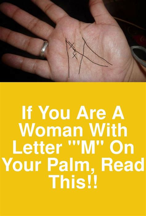 if you are a woman with letter m on your palm read this palm reading lettering reading