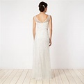 Debut Cream embellished lace bridal gown- at Debenhams.ie | Lace bridal ...