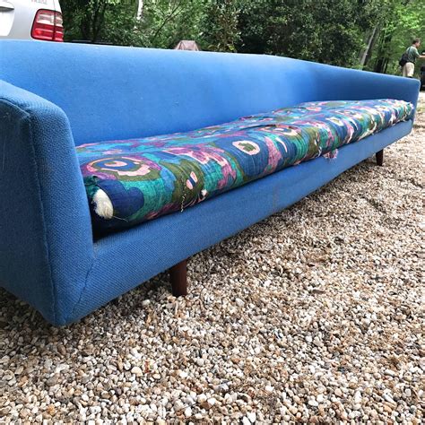 1950s Adrian Pearsall Craft Assoc Cloud Sofa Super Long Cabinmodern