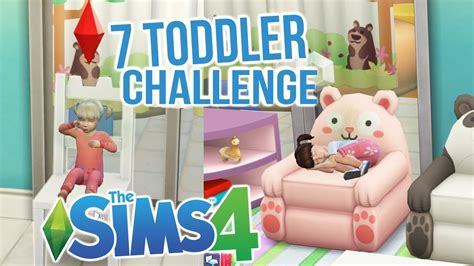 Baby Sitter Aiutami Tu 7 Toddler Challenge The Sims 4 4 Youtube