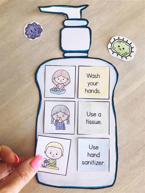Healthy Habits Cut And Paste Activity — Teachie Tings