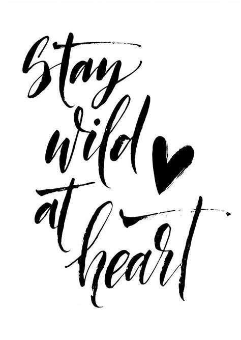 I want to be wild, beautiful and free, just like the. Stay wild at heart | Weisheiten Sprüche & Zitate 💬💡🤔 | Echte Postkarten online versenden | Wild ...