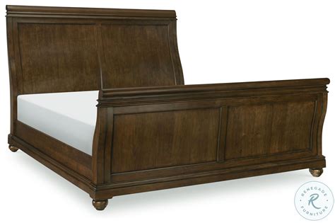 Coventry Classic Cherry King Sleigh Bed 9422