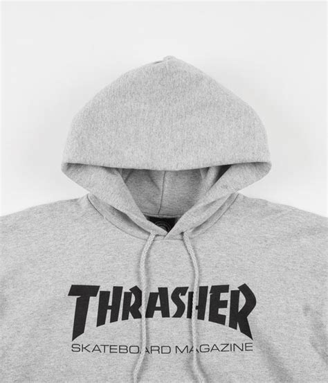 Thrasher Skate Mag Hoodie Heather Grey Flatspot
