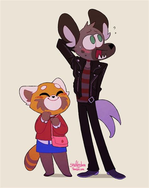 Pin By Serena Rose On Aggretsuko Furry Art Anthro Furry Furry Couple