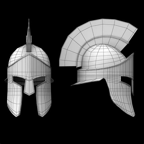 Spartan Helmet 3d Model In Helmet 3dexport