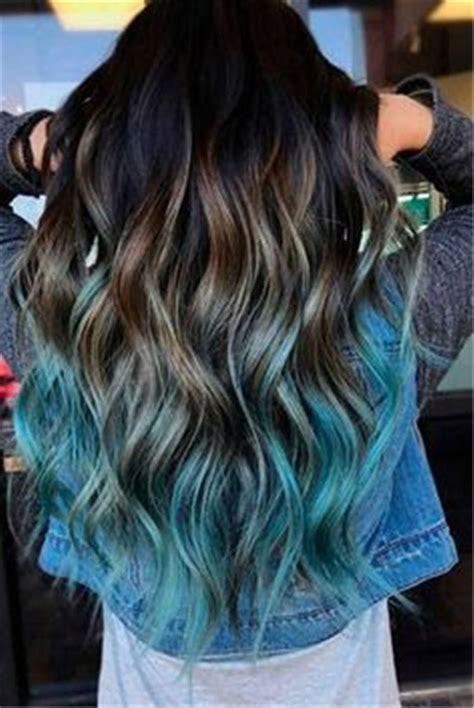 Blue Ombre Hair Color Trend In 2019 Trendy Hairstyles And Colors 2019