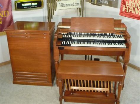 1959 Cherrywood B3 Hammond Organ Leslie Speaker Nice Hammond Organ