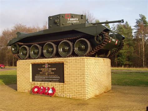 7th Armoured Division Desert Rats Memorial Thetford Fo Flickr