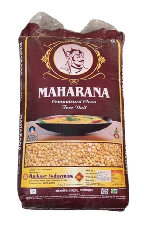 Maharana 30 Kg Yellow Toor Dal High In Protein At Rs 2970bag In
