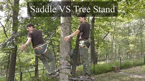 Saddle Vs Tree Stand Hunting Youtube
