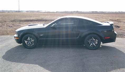 Black 2007 Mustang GT New Rims Pics - Ford Mustang Forum