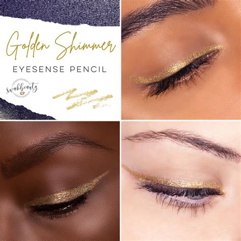 Golden Shimmer EyeSense™ Eye Liner Pencil - swakbeauty.com