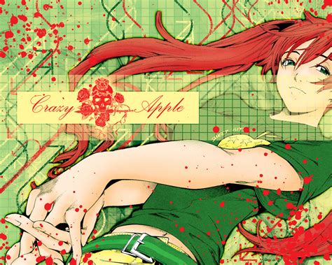Noyamano Ringo Air Gear Source Request Wallpaper 00s 1girl Long Hair Red Hair Solo