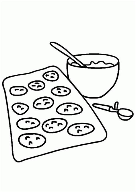 Marking the birth of jesus, christmas is a religious holiday for christians. Cookies Coloring Page - Coloring Home