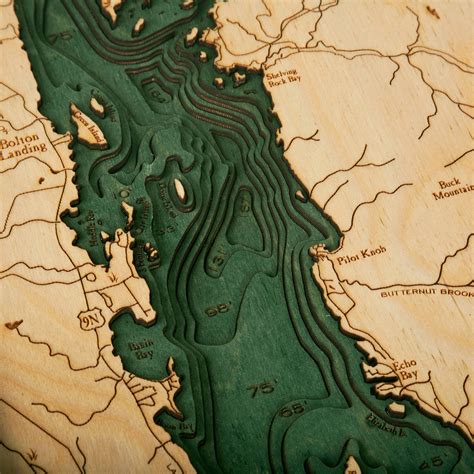 Lake George Ny Depth Map