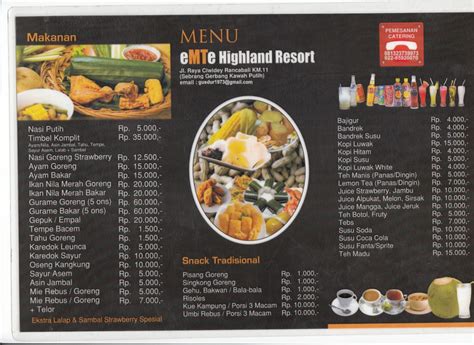Sudah puas dengan ketupat, opor, rendang, dan berbagai sajian khas hari raya idul fitri lainnya? Rumah Makan Dekat Kawah Putih Ciwidey - Kawah Putih