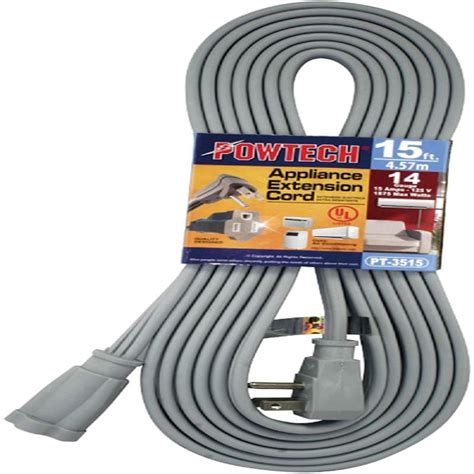 That is really bad for anything approaching a heavy load. POWTECH Heavy duty 15 FT Air Conditioner and Major ...