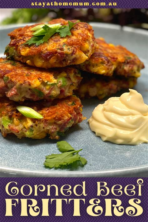 Corned Beef Fritters Corned Beef Recipes Slow Cooker Beef Recipes