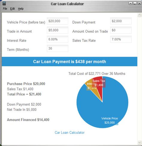 Use our auto loan calculator to estimate monthly car payments and find the lowest rates available. Download free Car Loan Calculator by Car Loan Calculator v ...