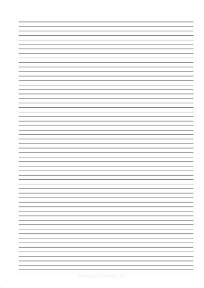 Paper With Lines For Printing Templates For Printing