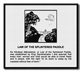 Image result for law of the splintered paddle