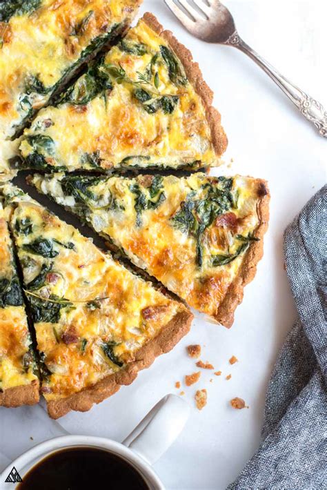 Spinach Bacon Quiche How To Make It Withwithout The Crust