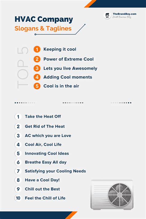 875 Catchy Hvac Slogans And Taglines Generator Guide
