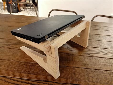 Laptop Stand Wood Laptop Stand Computer Wood Stand Portable Etsy