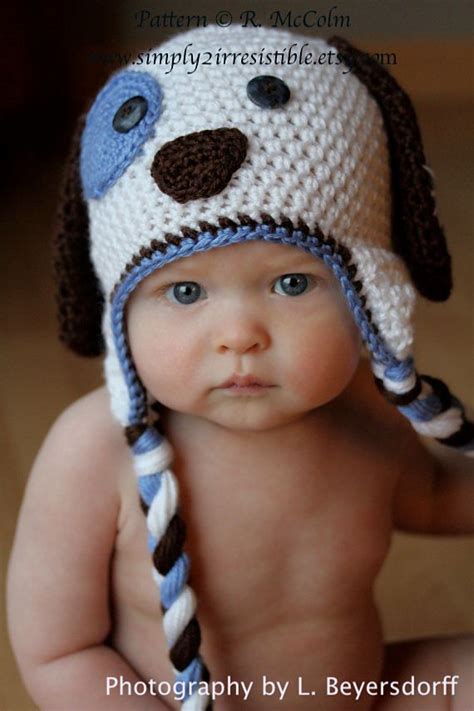 Ravelry Patchy Puppy Dog Hat Pattern By Ruth Mccolm Crochet For Boys
