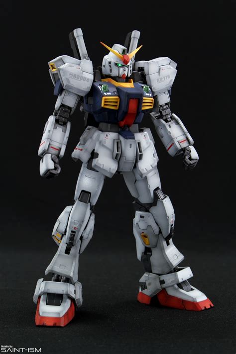 Rg Rx 178 Gundam Mk2 Aeug Saint Ism Gaming Gunpla Digital Art
