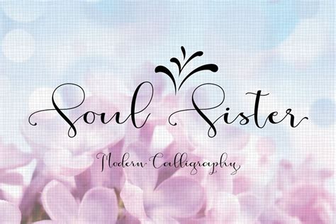 Soul Sister Stunning Script Fonts ~ Creative Market