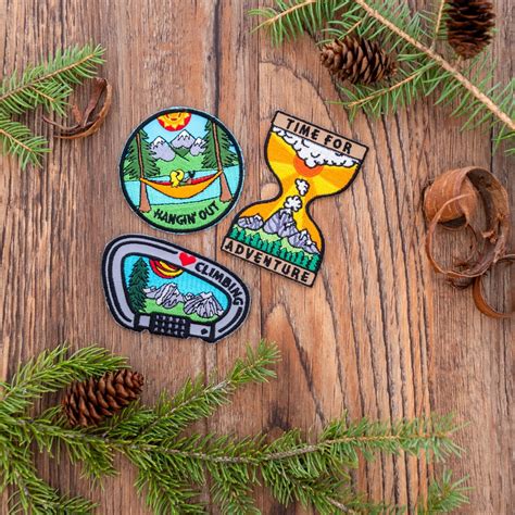 Love Adventure Set Of 3 Travel Patch Iron On Andor Etsy