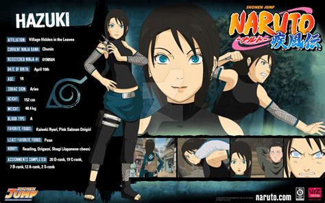 Naruto Oc Hazuki Bio Offical By Xc3llard00rx On Deviantart