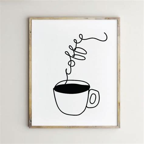 Coffee Artwork Coffee Print Coffee Art Coffee Art Print Etsy Coffee