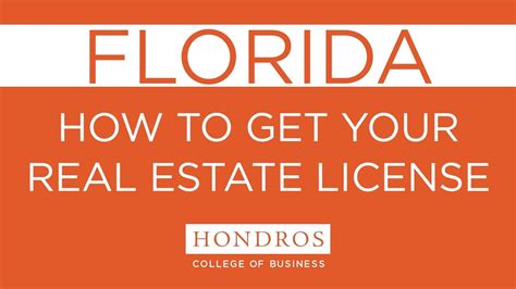 Florida nmls approved prelicensing and continuing education, mortgage loan originator classroom, webinar or online exam preparation and education. How to get your Real Estate License in Florida Hondros ...