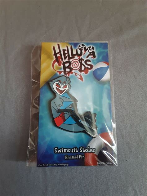 Hazbin Hotel Helluva Boss Swimsuit Stolas Limited Edition Pin My XXX