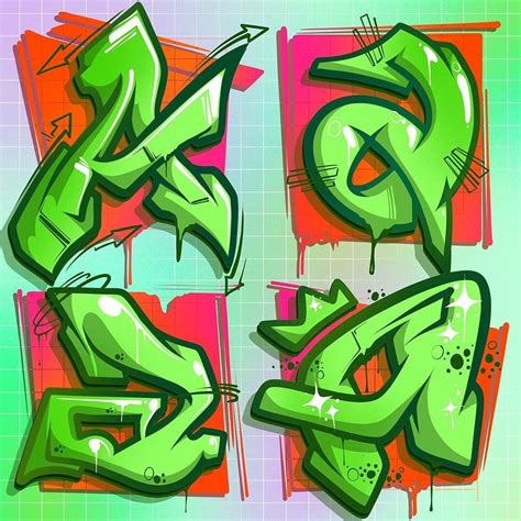 Graffiti Alphabet Graffiti Lettering Typography Graffiti Style Art