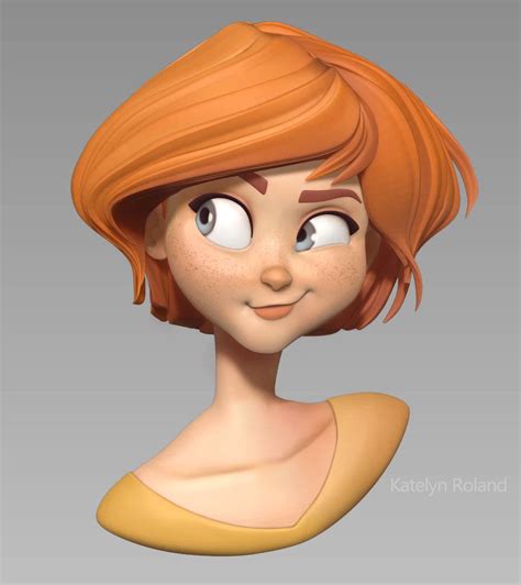Smirk Katelyn Roland Character Design Animation Animation Design