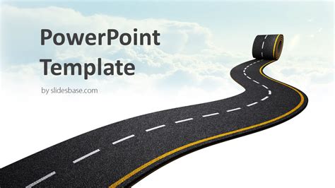 Pave The Way Powerpoint Template Slidesbase