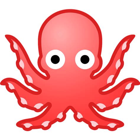 Octopus Emoji Clipart Free Download Transparent Png Creazilla