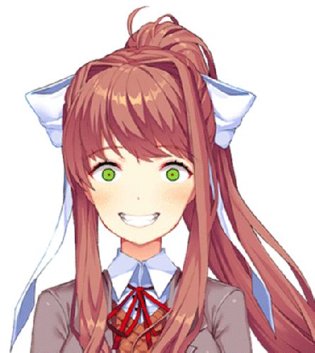 Monika Intensifies Doki Doki Literature Club Know Your Meme